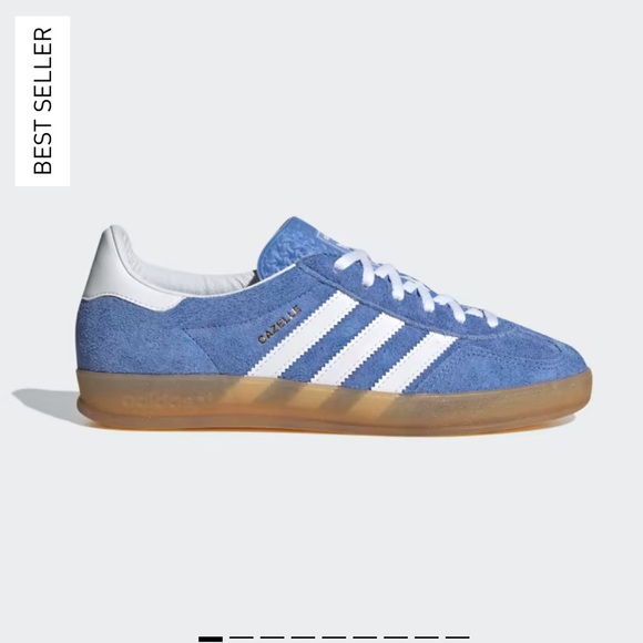 adidas Shoes - Adidas Gazelle in Blue Fusion